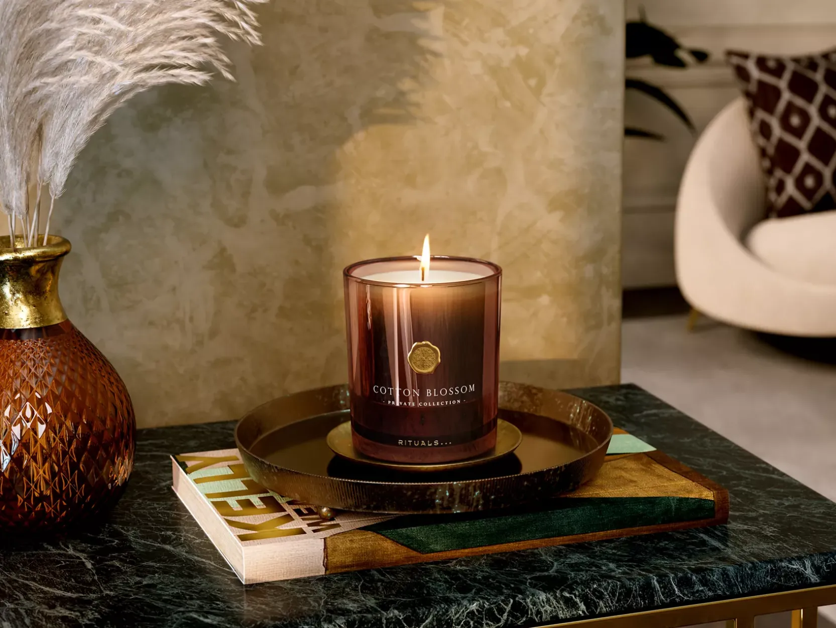 Cotton Blossom Scented Candle>Rituals New