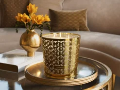 Large Black Oudh Scented Candle With Metal Sleeve>Rituals Store
