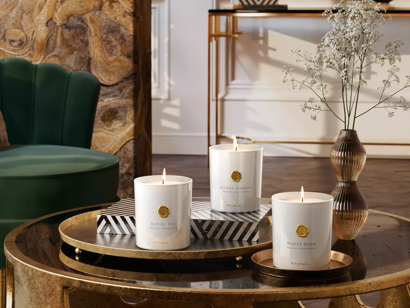 Royal Tea Scented Candle>Rituals Store