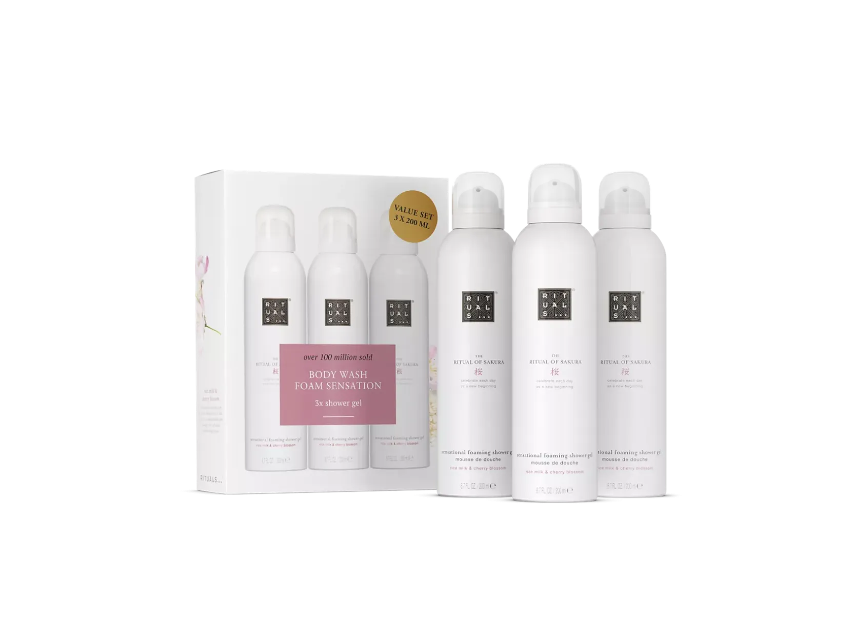 Shower Foam Value Pack>Rituals Hot