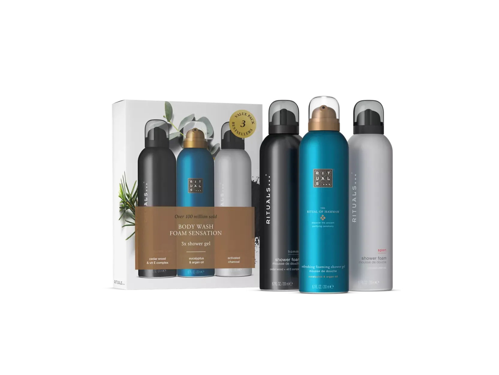 Shower Foam Value Pack>Rituals Best