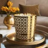 XL Black Oudh Scented Candle With Metal Sleeve>Rituals Shop